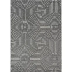 Buitenkleed Berlin Japandi Grijs - 200x290 CM