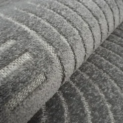 Buitenkleed Berlin Rond Japandi Grijs - 200 CM Ø