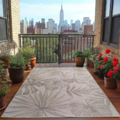 Buitenkleed Desert Solid Beige - 200x290 CM