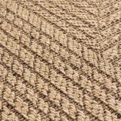 Buitenkleed Rond Timber Jute Beige - 200 CM Ø