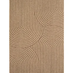 Buitenkleed Timber Japandi Jute Beige - 240x340 CM