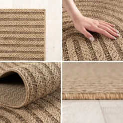 Buitenkleed Timber Japandi Jute Beige - 240x340 CM