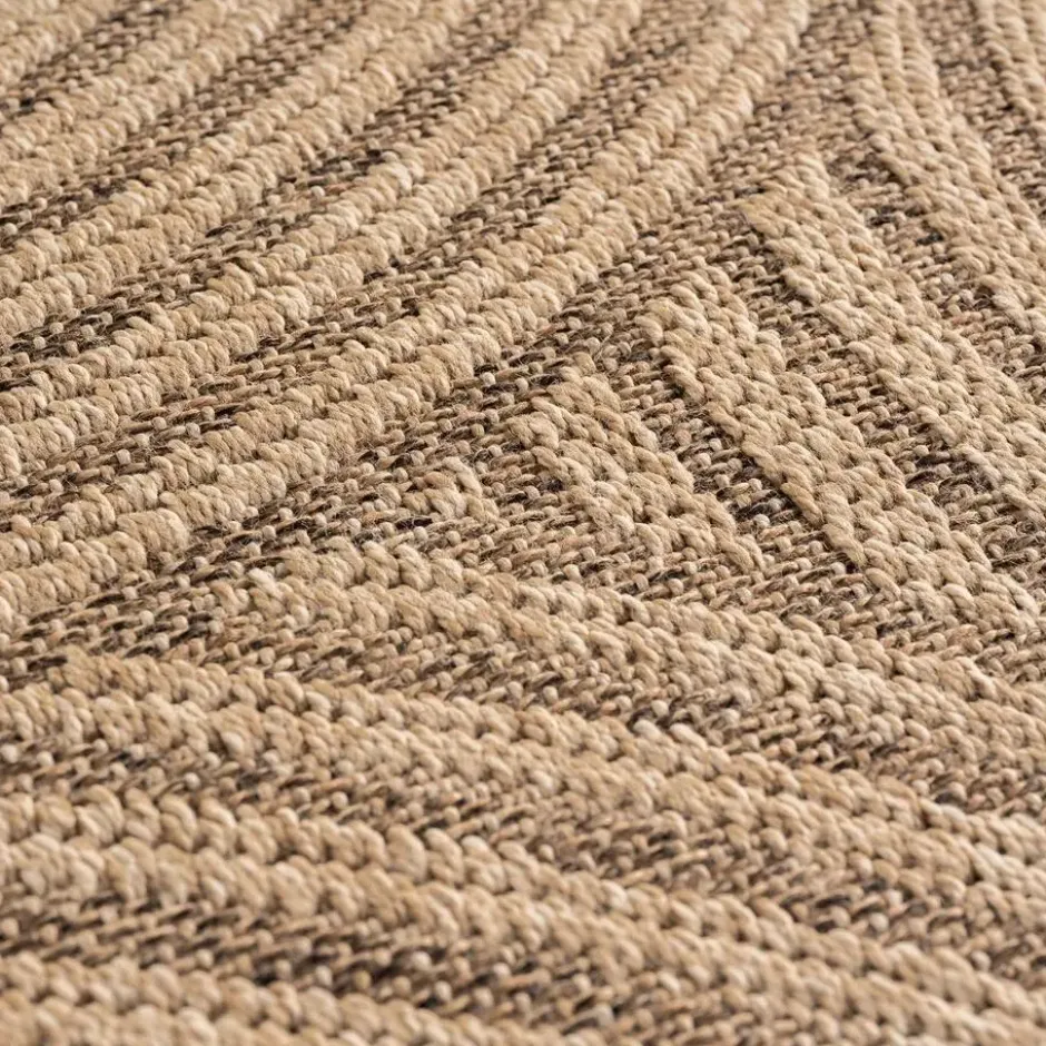 Buitenkleed Timber Japandi Jute Beige - 140x200 CM