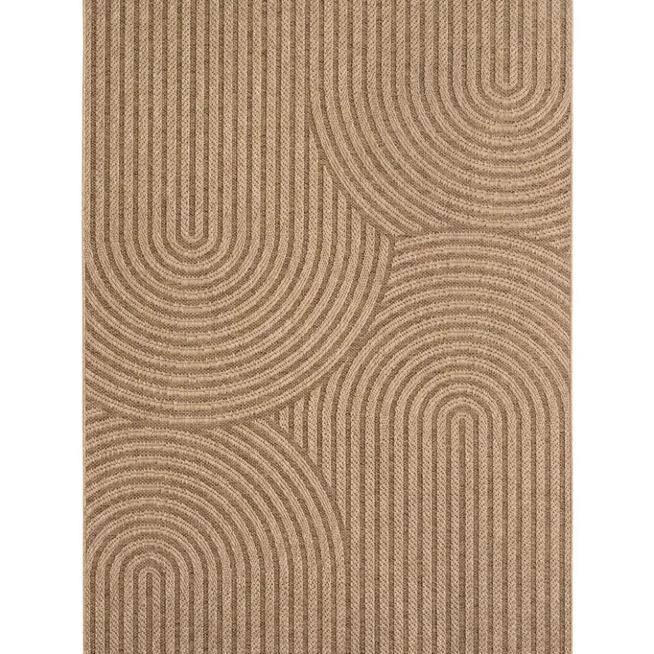 Buitenkleed Timber Japandi Jute Beige - 140x200 CM