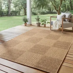 Buitenkleed Timber Lorium Jute Beige - 240x340 CM