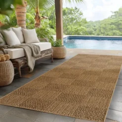 Buitenkleed Timber Lorium Jute Beige - 200x290 CM