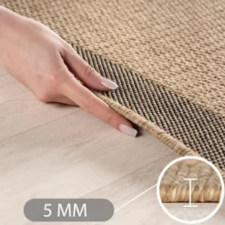 Buitenkleed Timber Solid Jute Beige - 160x230 CM