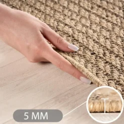 Buitenkleed Timber Style Jute Beige - 280x370 CM