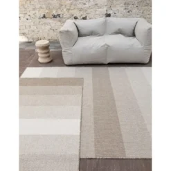 Buiten vloerkleed Boa - Bruin/Grijs - dubbelzijdig - EVA Interior - 340 x 240 cm