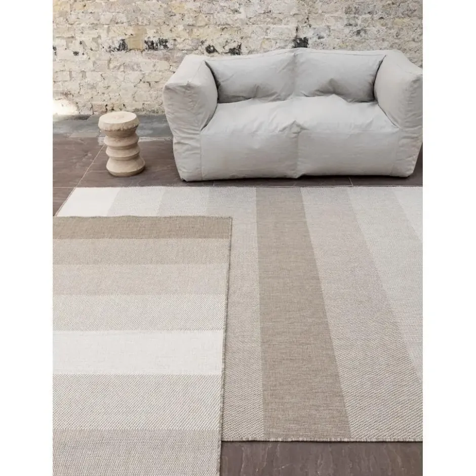 Buiten vloerkleed Boa - Bruin/Grijs - dubbelzijdig - EVA Interior - 340 x 240 cm