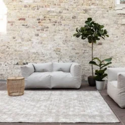 Buiten vloerkleed Frost - Bruin/grijs- dubbelzijdig - EVA Interior - 200 x 20...