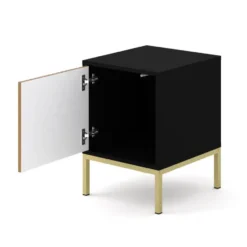 Bureaucontainer Ravenna -/Zwart mat/Artisan - Metall - 41x40x55 cm