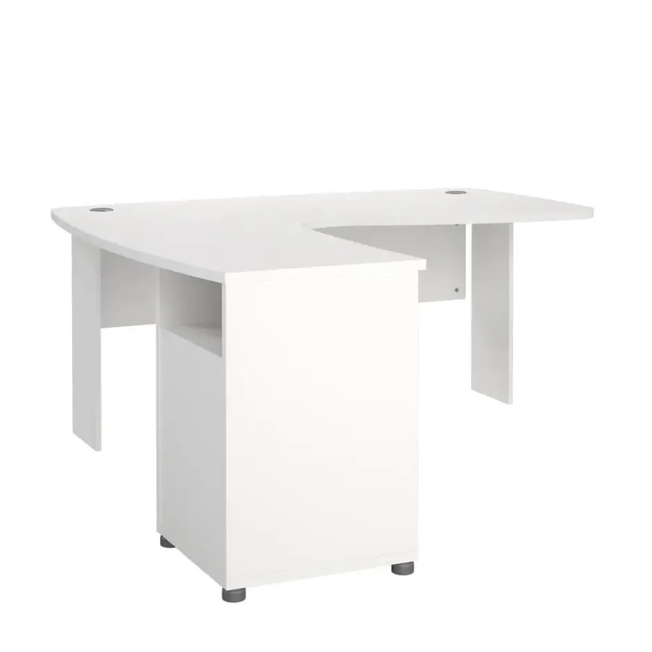 Bureau hoek Wit - 150x160x75cm - Prima
