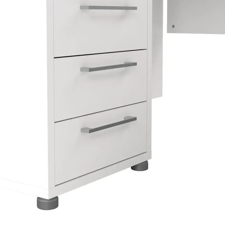 Bureau hoek Wit - 150x160x75cm - Prima