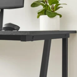 Bureau - industrieel - 100x50x75 cm - zwart