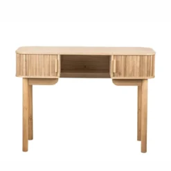 Bureau met 2 deuren van essen hout