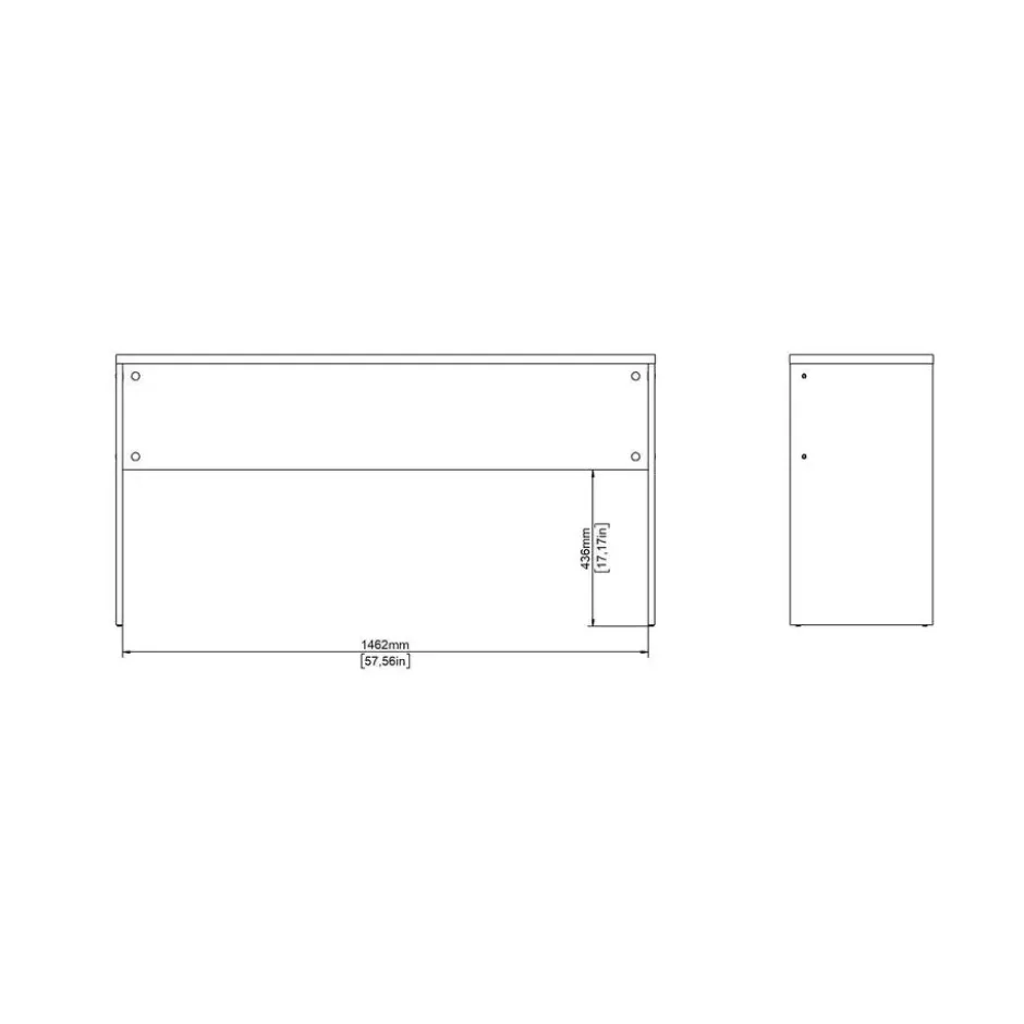 Bureau Naturel - 150x40x76cm - Sign