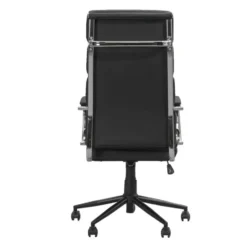 Bureaustoel Nikki - PU - zwart