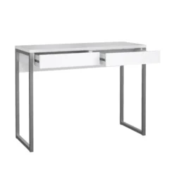 Bureau Wit Hoogglans - 100x50x75cm - Function Plus