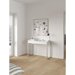 Bureau Wit Hoogglans - 100x50x75cm - Function Plus
