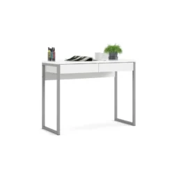 Bureau Wit Hoogglans - 100x50x75cm - Function Plus