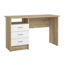 Bureau Wit/Naturel - 120x70x50cm - Function Plus