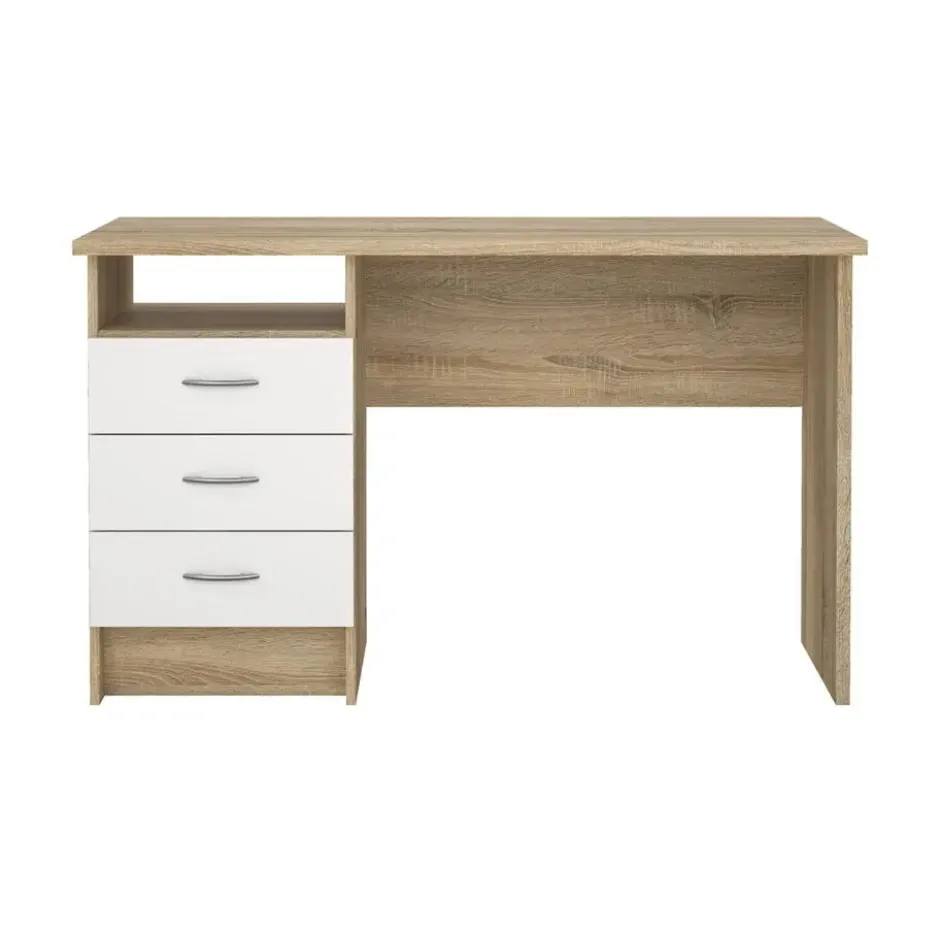 Bureau Wit/Naturel - 120x70x50cm - Function Plus