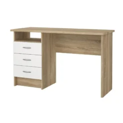 Bureau Wit/Naturel - 120x70x50cm - Function Plus