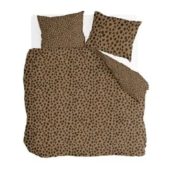 Byrklund - Dekbedovertrek Go Wild - 200x220 cm - Cognac