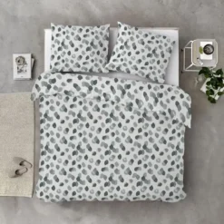 Byrklund - Dekbedovertrek Spotty Animal - 200x220 cm - Groen