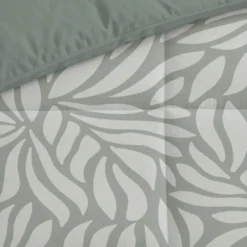 Byrklund - Dekbed zonder overtrek Clean Leaves - 140x200 cm - Groen