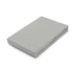 Byrklund - Hoeslaken Jersey - 90x200 cm - Licht Grijs