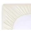 Byrklund - Hoeslaken Katoen - 180x220 cm - Off White