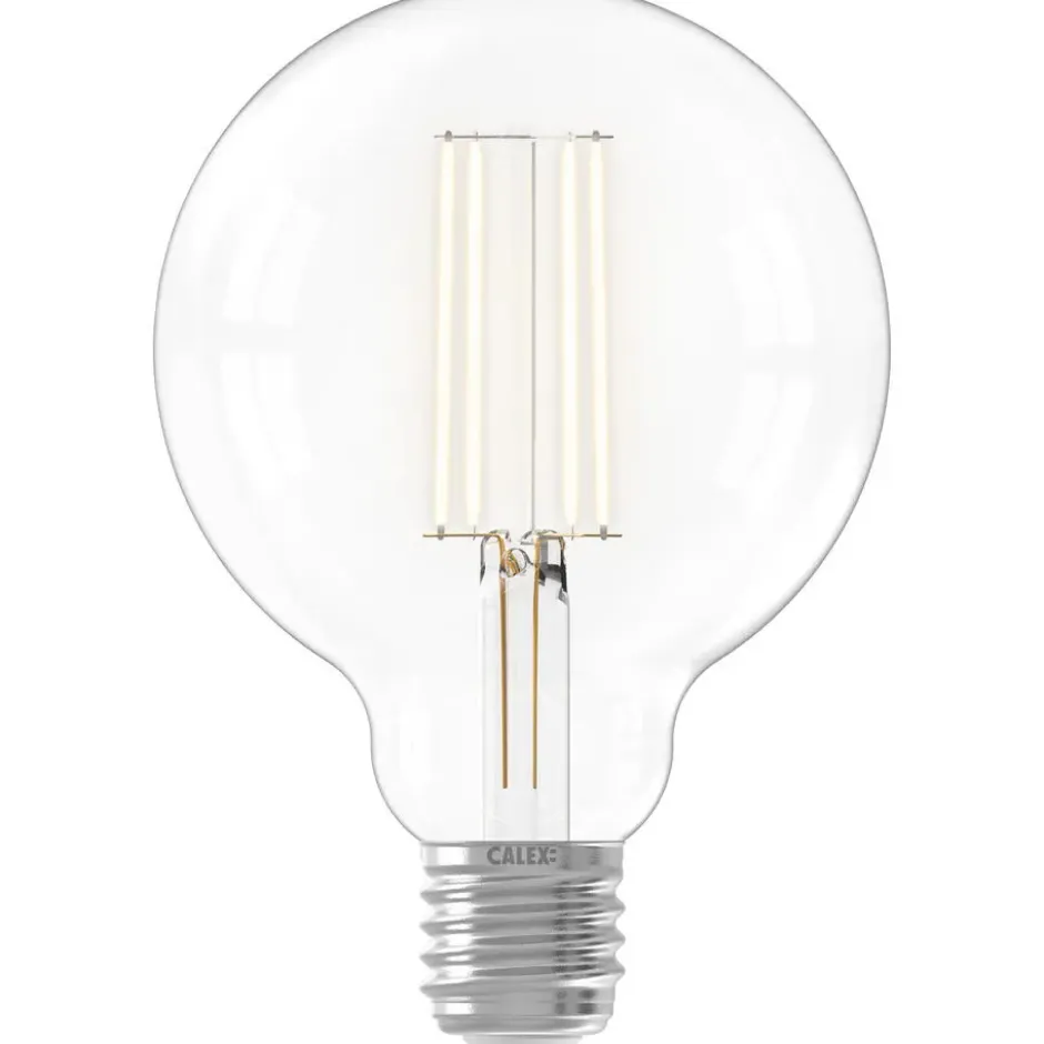 Calex LED globe - G95 - helder - E27 - 4,5W - 470LM - dimbaar