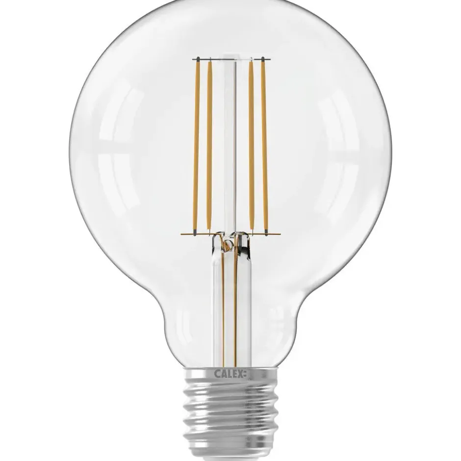 Calex LED globe - G95 - helder - E27 - 4,5W - 470LM - dimbaar