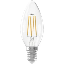 Calex LED kaarslamp - helder - E14 - 4.5W - 470LM - dimbaar