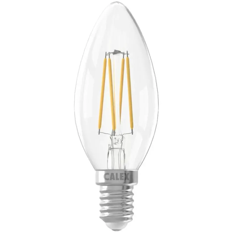 Calex LED kaarslamp - helder - E14 - 4.5W - 470LM - dimbaar