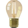 Calex LED kogellamp - goudkleur - E27 - 3,5W - 250LM - dimbaar