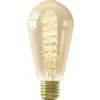 Calex LED rustieklamp - goudkleur - E27 - 3,8W - 250LM - dimbaar