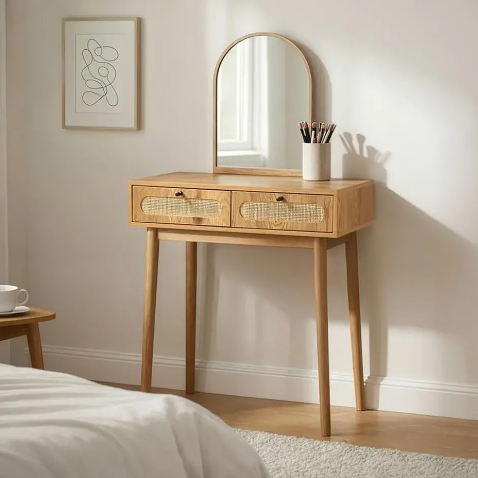 Calicosy - ALIA Kaptafel - Licht hout - 80x39x140 cm