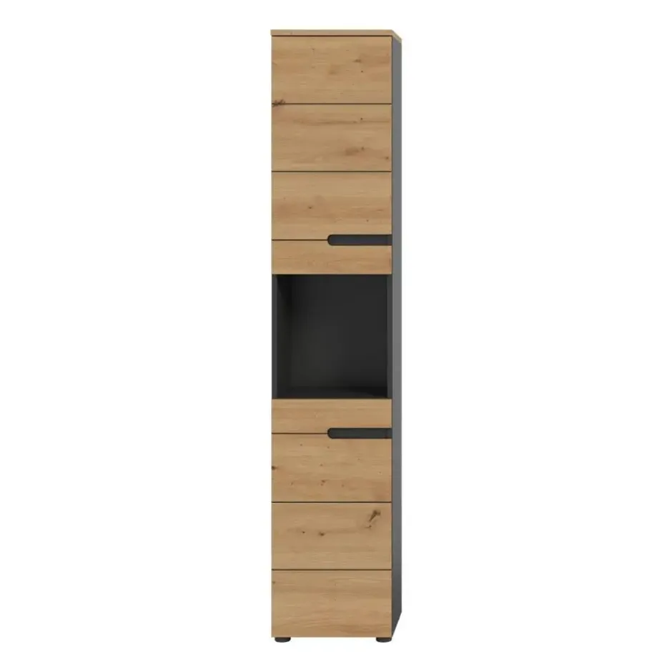 Calicosy - Badkamerkast ENO - Licht hout 38x34x193 cm