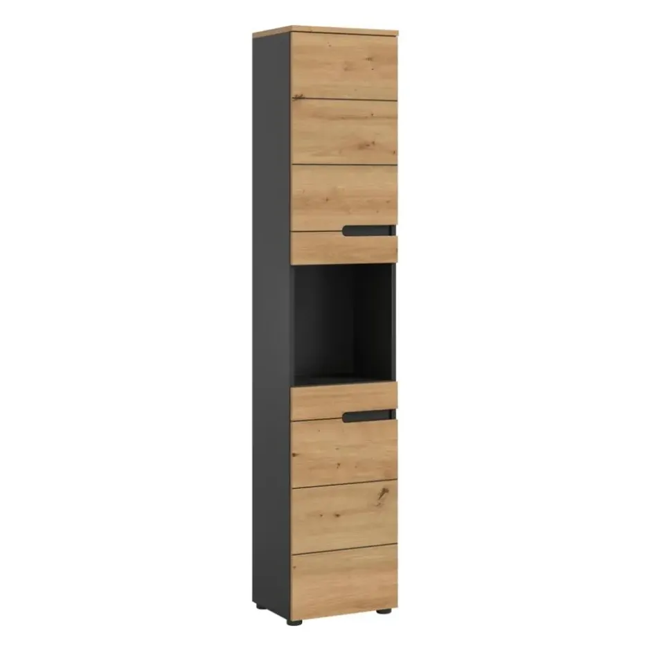 Calicosy - Badkamerkast ENO - Licht hout 38x34x193 cm