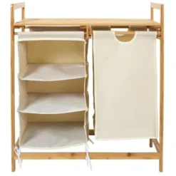 Calicosy - Badkameropberger ELYO - Licht hout 77x38x69,5 cm