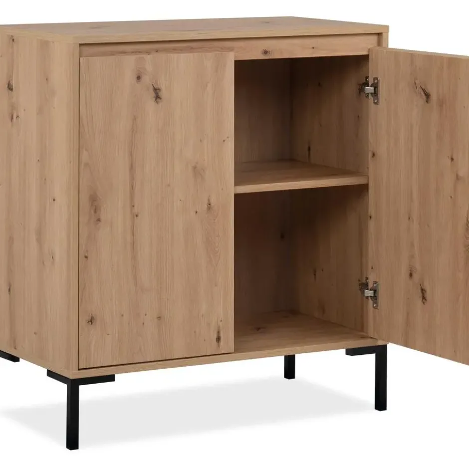 Calicosy - Buffetkast 2 Deuren 1 Plank L81 cm - PLOCK - 40x81x87 cm