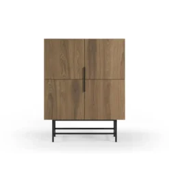 Calicosy - Buffetkast RIMA - donker hout 100x40x128 cm