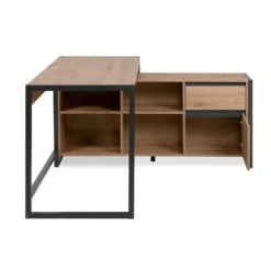 CALICOSY - Bureau PRAGUE - Licht hout - 75x139x139 cm