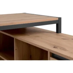 CALICOSY - Bureau PRAGUE - Licht hout - 75x139x139 cm
