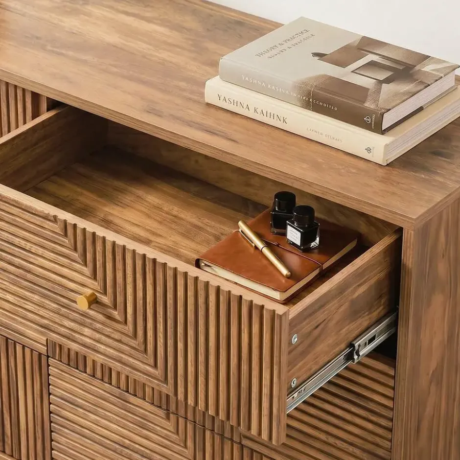 Calicosy - Commode EDEN - Licht hout 120x39x75 cm