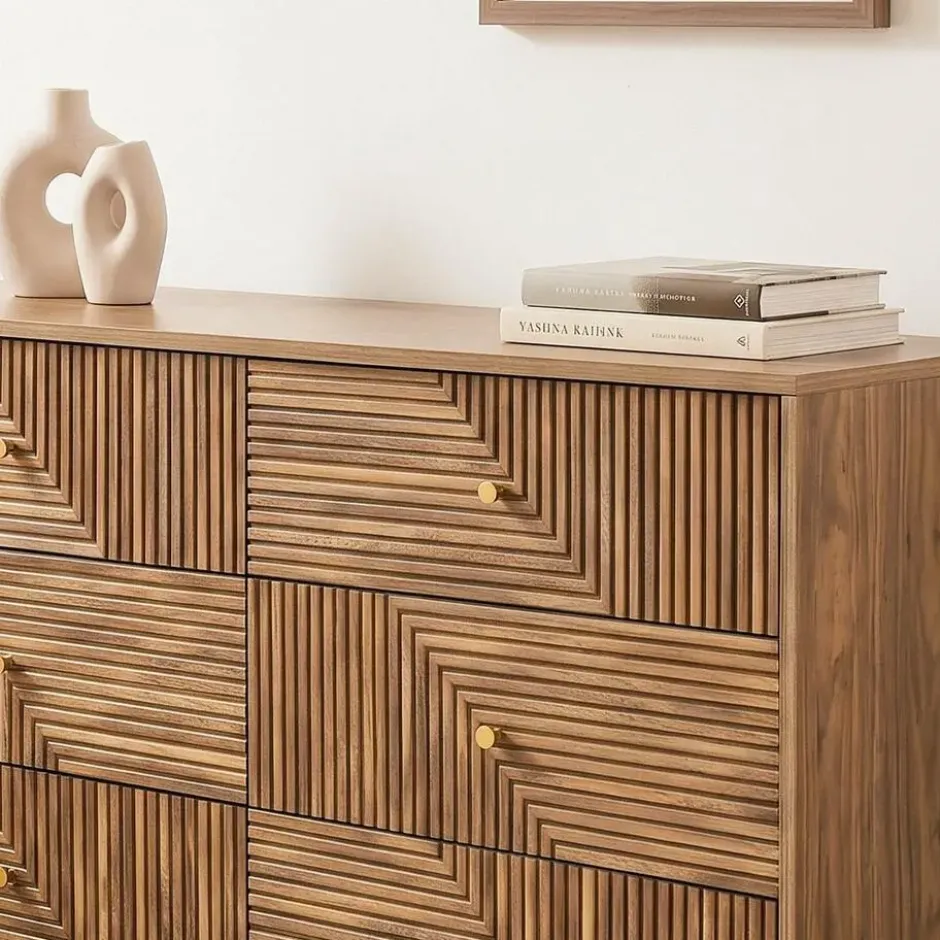Calicosy - Commode EDEN - Licht hout 120x39x75 cm