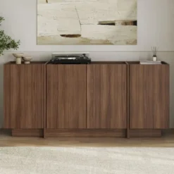 Calicosy - Dressoir ARVEN - Walnoot - 180x45x80 cm